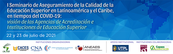 Lee más sobre el artículo Realizarán un seminario sobre aseguramiento de la calidad de la educación superior en América Latina y el Caribe, en tiempos del COVID-19