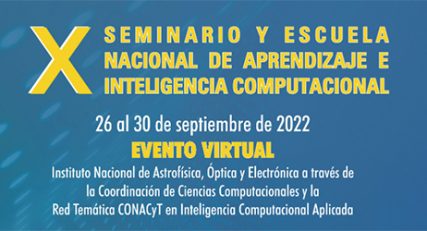 INAOE y CONACyT realizarán un seminario virtual sobre Aprendizaje e Inteligencia Computacional