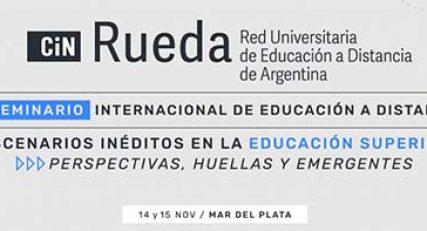 La Universidad Nacional de la Plata participará en el 9° Seminario Internacional de Educación a Distancia de RUEDA